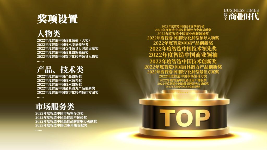 第十二届2022年度“智造中国”商业领袖评选开启 资讯 第3张