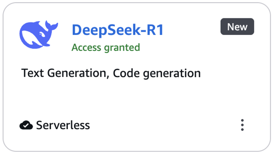 亚马逊云科技在Amazon Bedrock提供完全托管的DeepSeek-R1模型 资讯 第2张